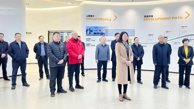 河南省政协副主席霍金花一行莅临旭瑞集团参观调研！